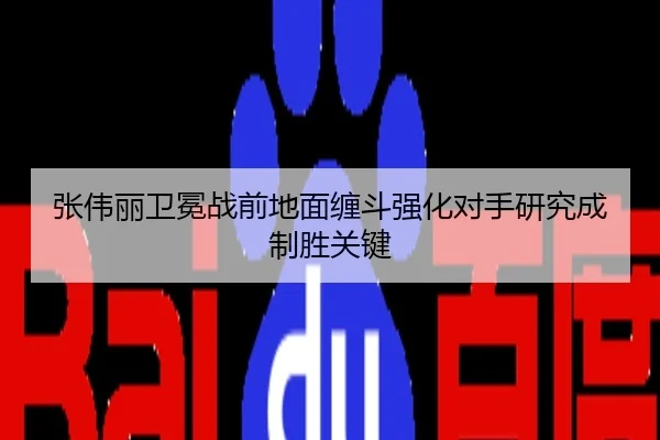 张伟丽卫冕战前地面缠斗强化对手研究成制胜关键